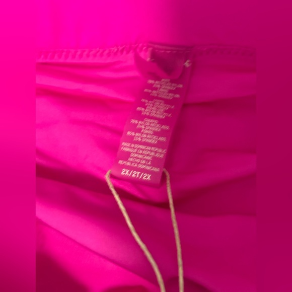 Skims Women's Sporty Zipper Swim Mini Skirt Hibiscus CU-SKT-3024 Size 2X NWT - Picture 4 of 6